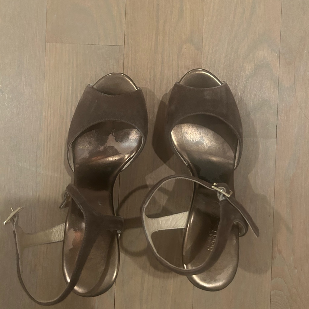 Jimmy Choo Perla Women’s Cork Wedge Heel In 40